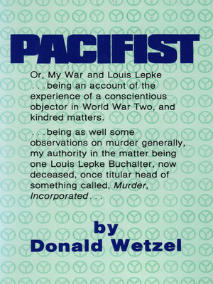 cover image of Pacifist